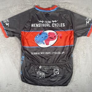 Primal Cycling Jersey Shirt Mens XXL Team Menstrual Cycles MS Research Full Zip‎